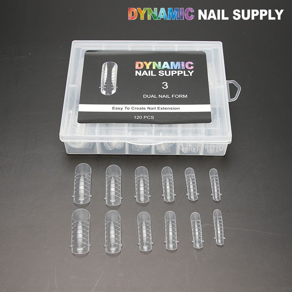 Dual Nail Forms for Gel: Fix Uneven Extensions
