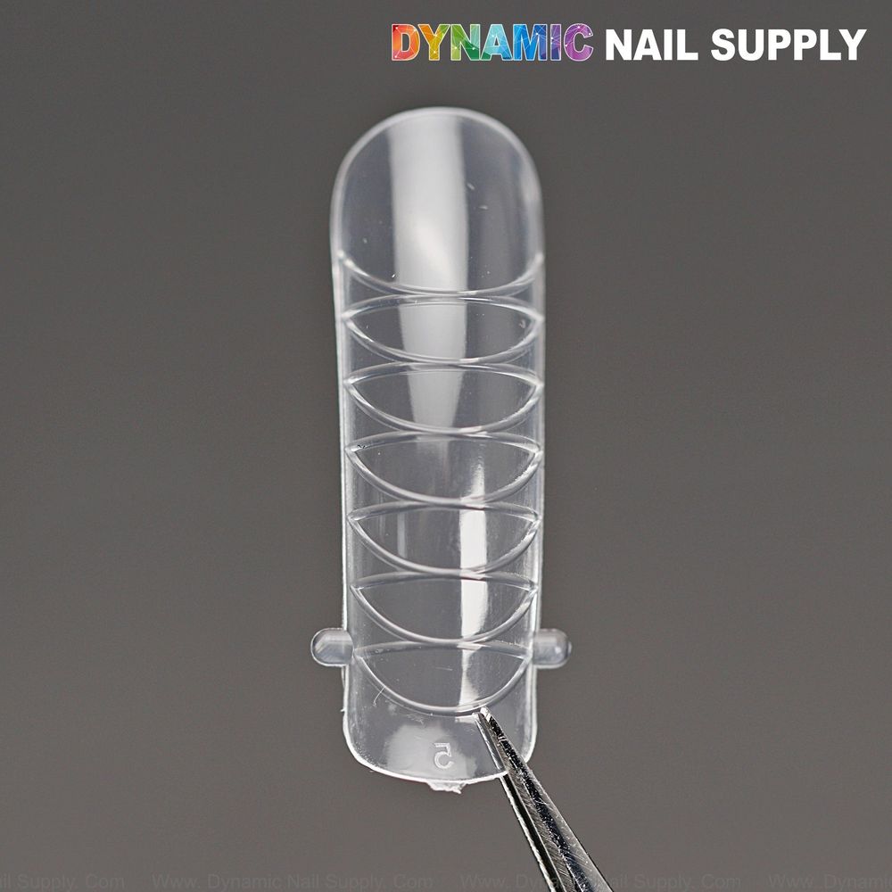 Clear dual nail forms 120pcs - 2