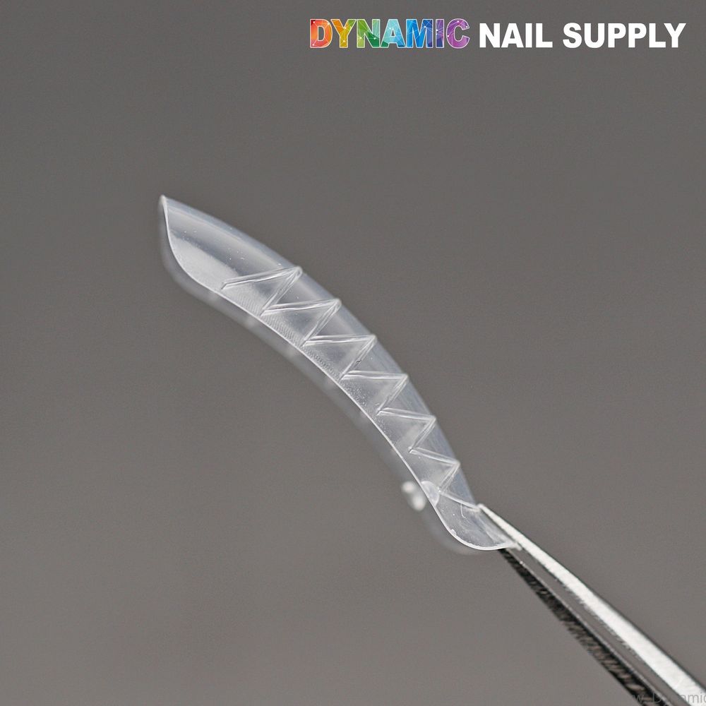 Clear dual nail forms 120pcs - 5