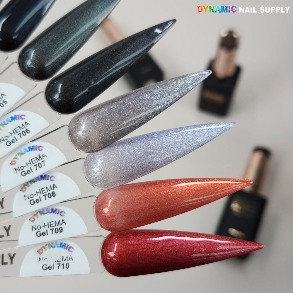 No-HEMA gel polish fall shades bottles - 3