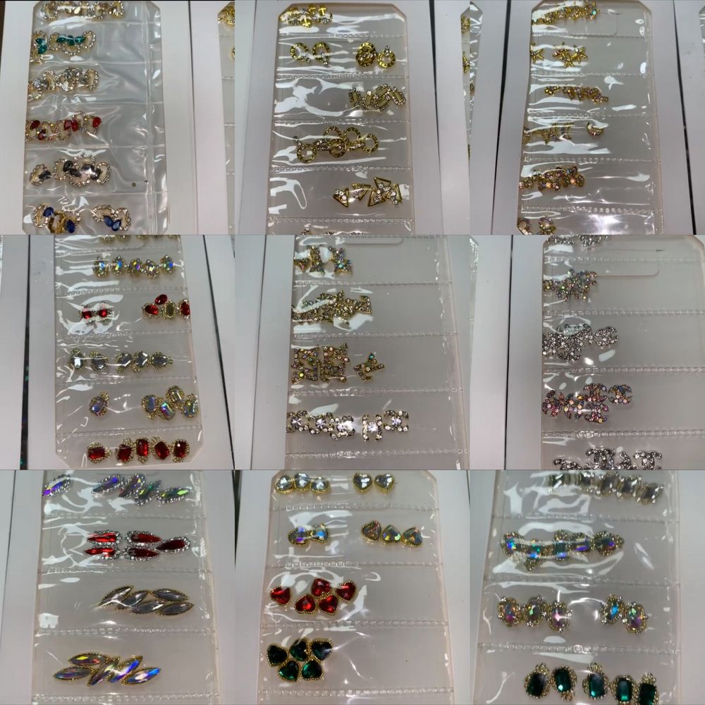 Pre-made Nail Charms: Trendy Fall & Holiday Looks