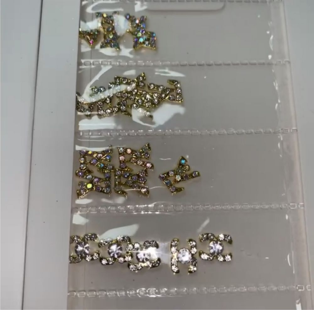 assorted flatback nail charms - 4