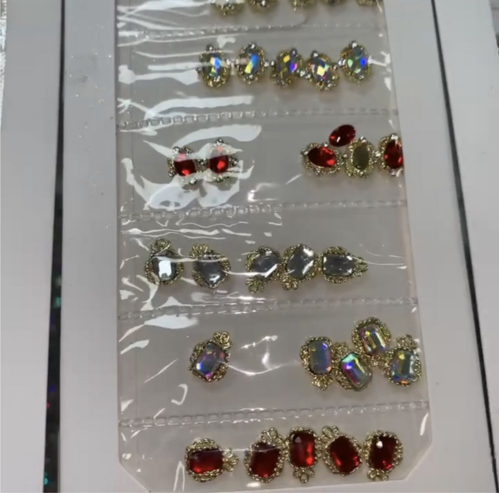 assorted flatback nail charms - 5