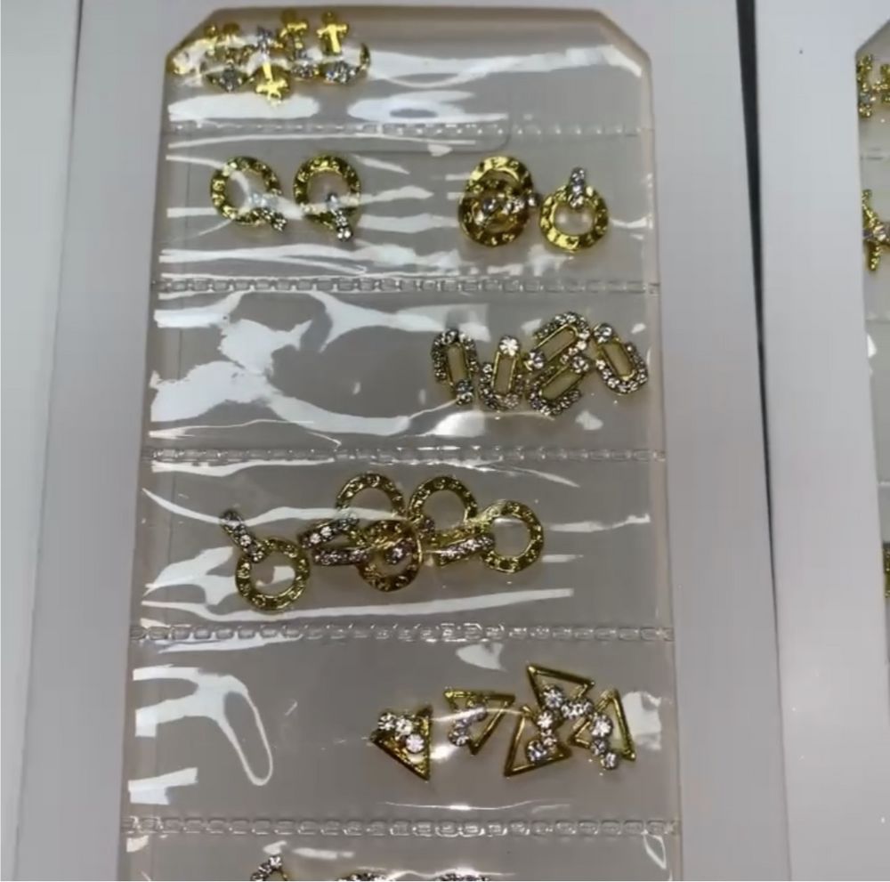 assorted flatback nail charms - 6
