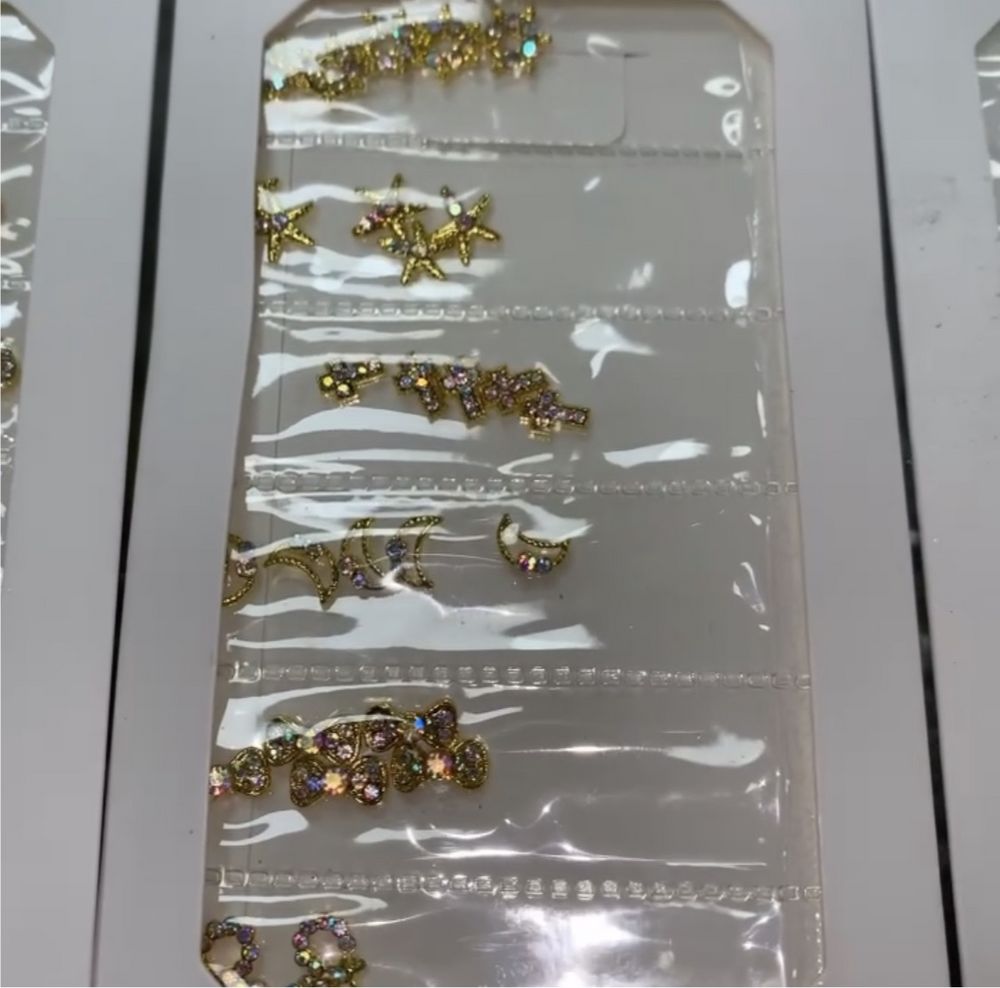assorted flatback nail charms - 7