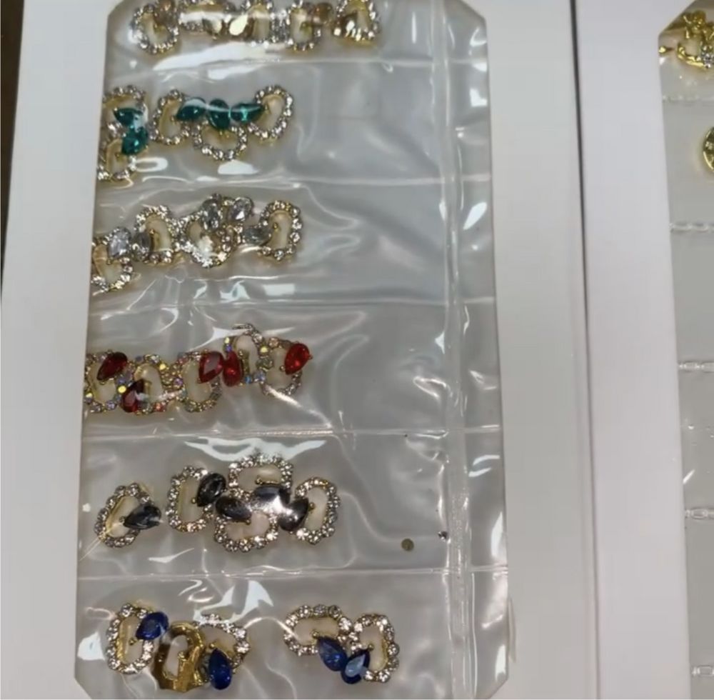 assorted flatback nail charms - 8