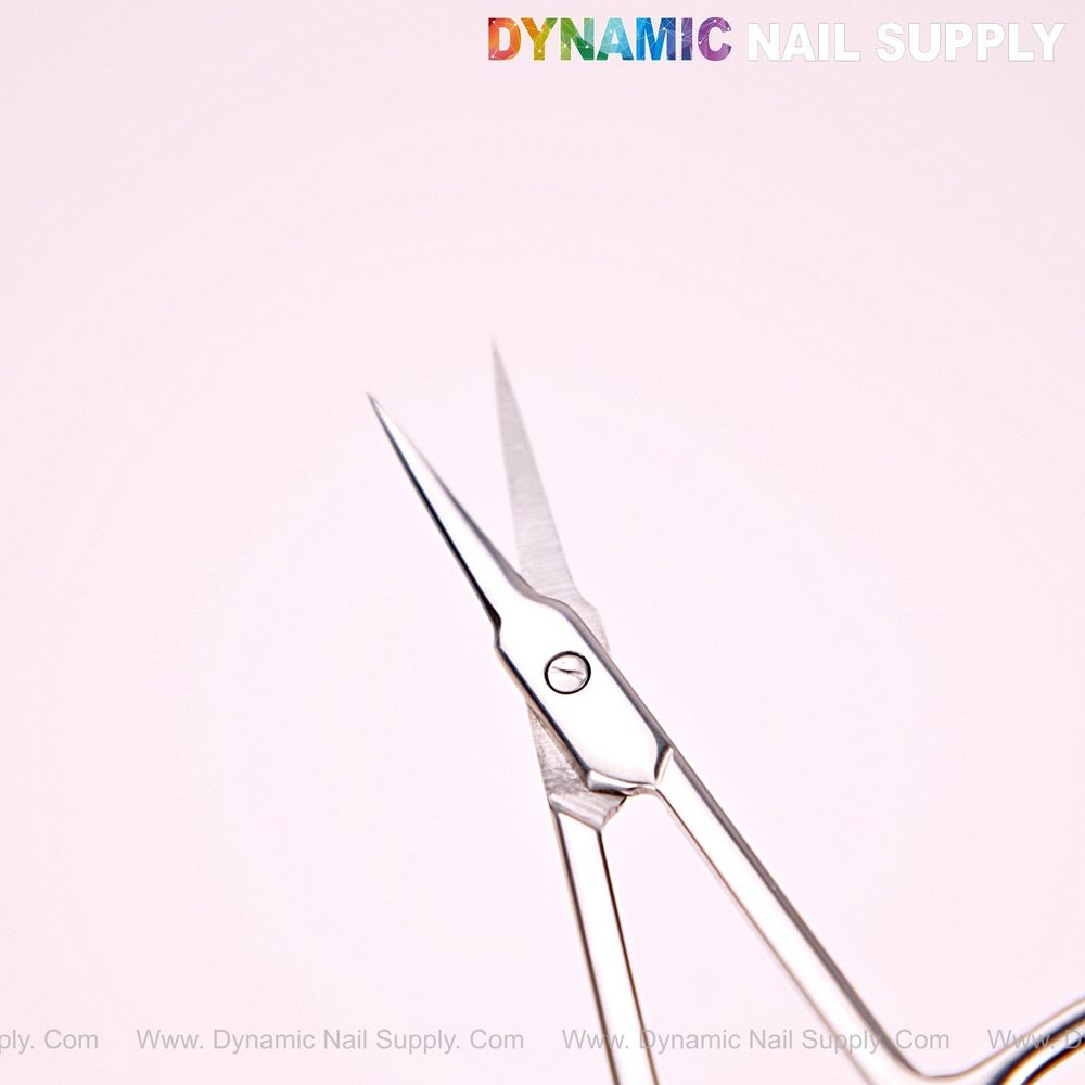 silver curved cuticle scissors - 2
